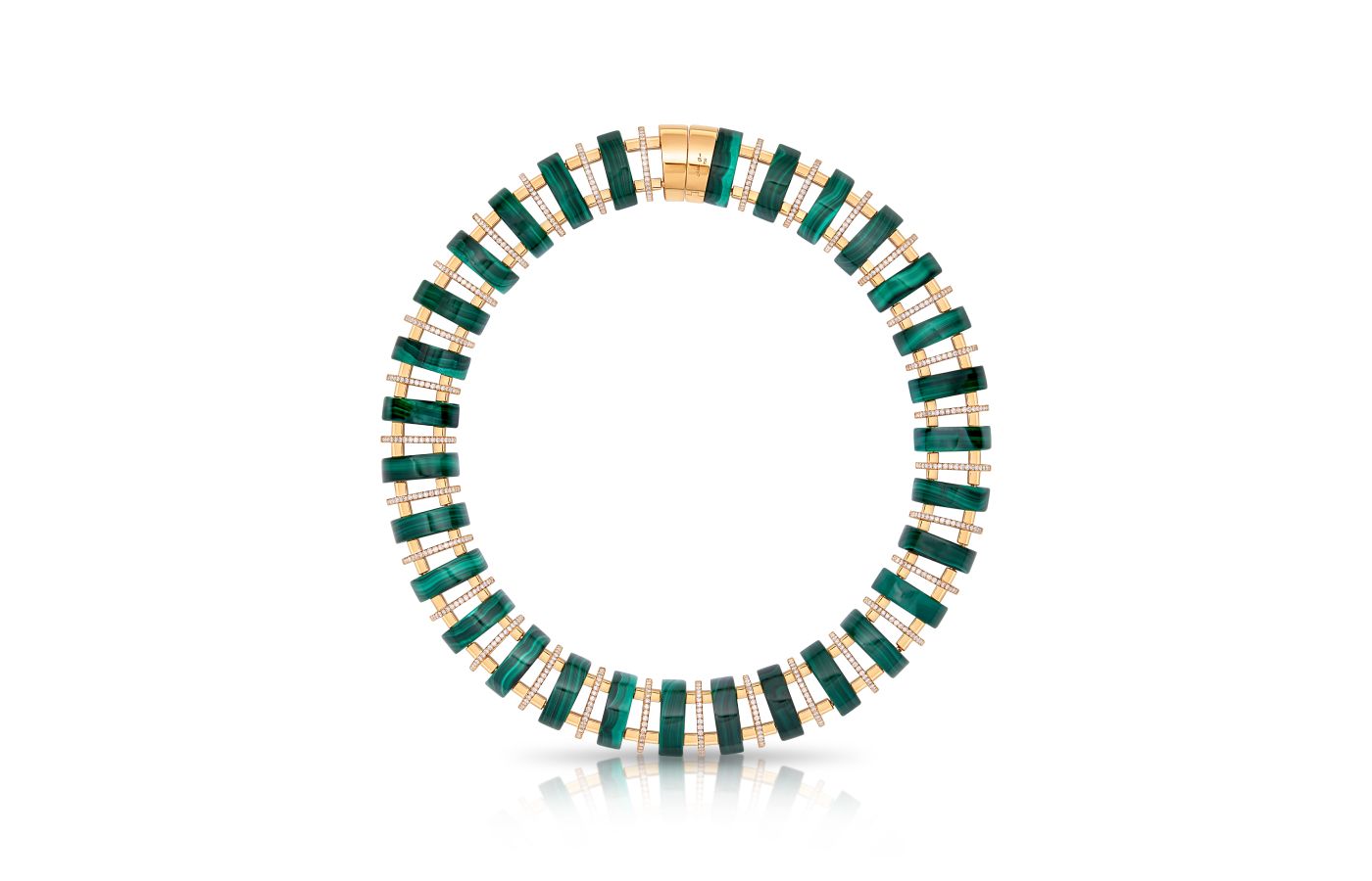 Aletto Brothers diamond and emerald necklace - 'Best in Coloured Gems Above $ 40,000' 1st Place winner at the Couture Design Awards 2023