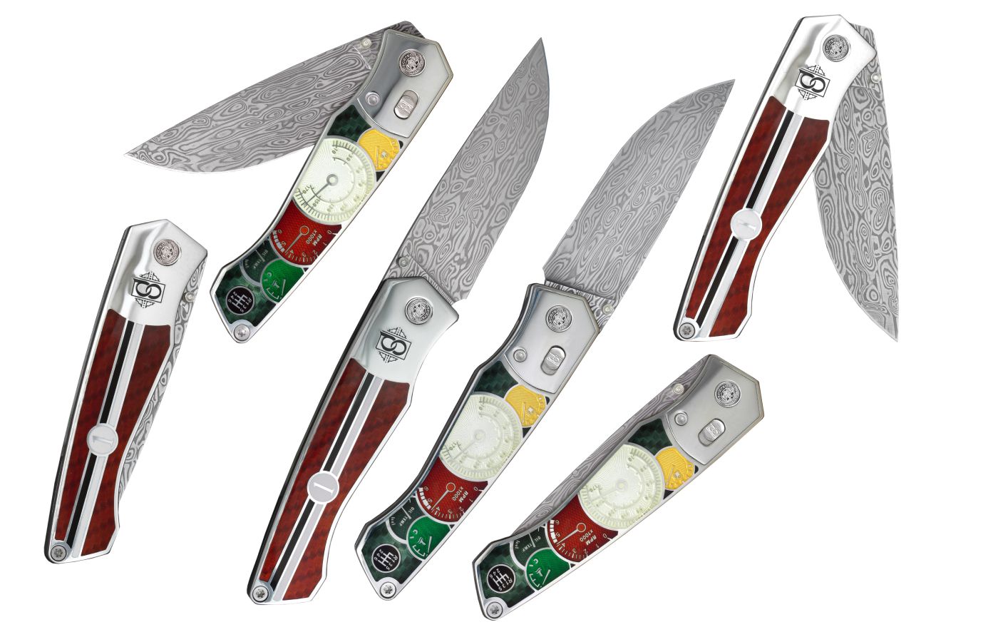 David Oscarson decorative pocketknife - 'The People's Choice' 3rd Place winner at the Couture Design Awards 2023