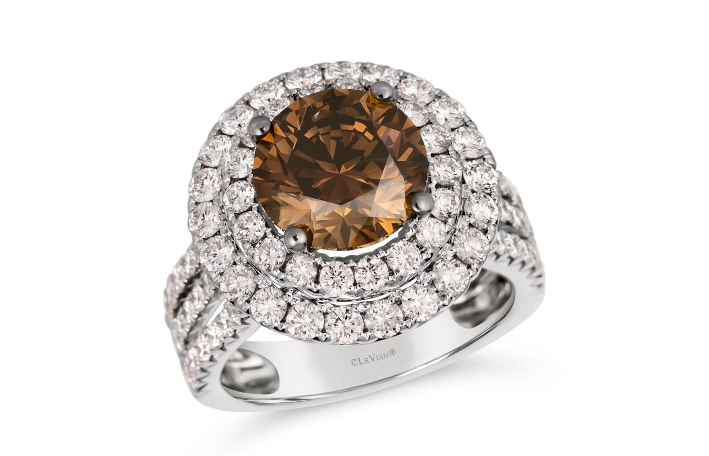  Le Vian Couture ring in Vanilla Gold, Chocolate Diamonds and Vanilla Diamonds