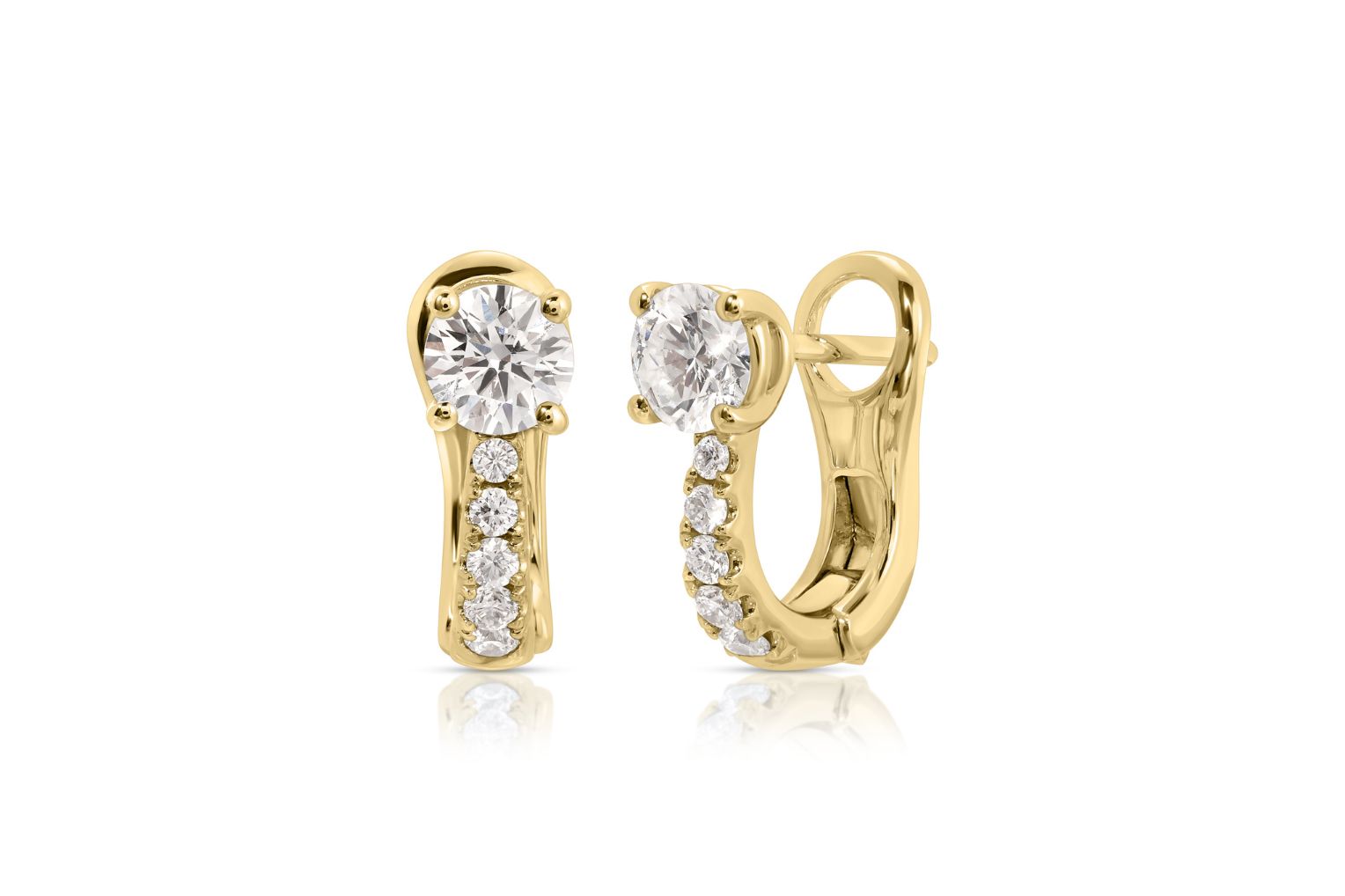  Anita Ko earrings in gold and diamond