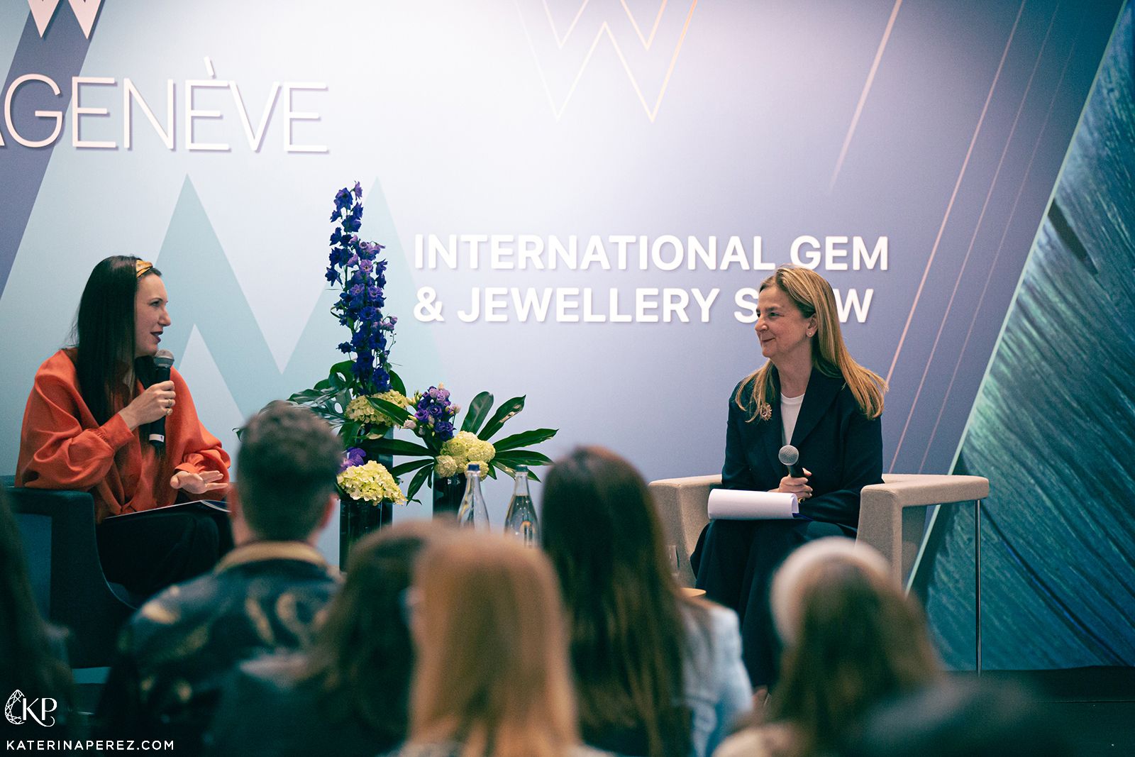  Donatella Zappieri interviewing Katerina at GemGenève 2023