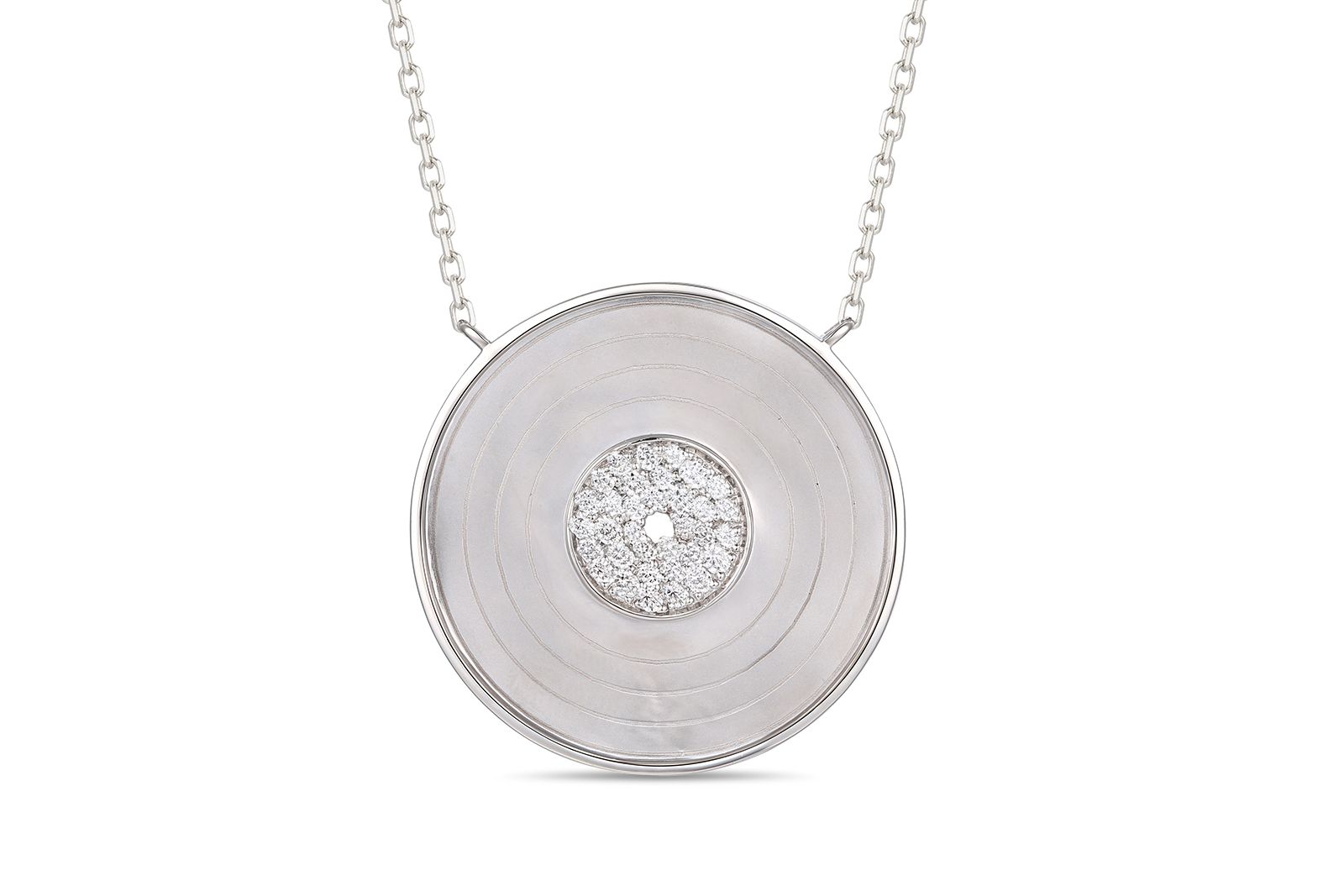  Le Vian necklace in platinum and Vanilla Diamonds
