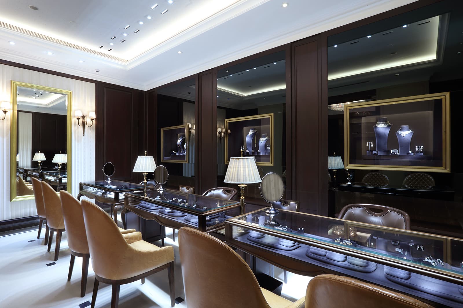  Consultation areas at the Hazoorilal Legacy boutique in New Delhi
