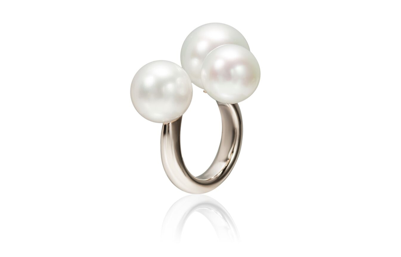  Sean Gilson for Assael Bubble ring in white gold and pearls