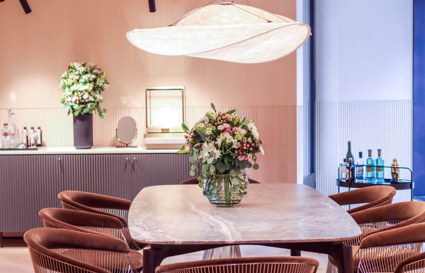  The Bucherer Fine Jewellery salon has on display the brand's latest collections, including the Inner Fire High capsule collection