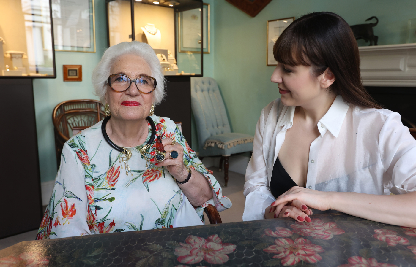 Katerina Perez sits down with Elizabeth Gage who is celebrating the 60th anniversary of her eponymous brand
