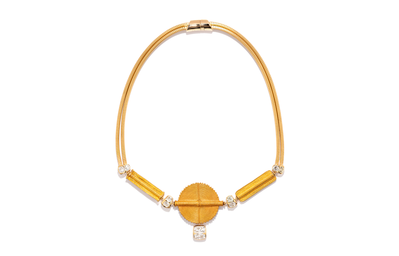  Glenn Spiro Materials of the Old World Baoulé necklace