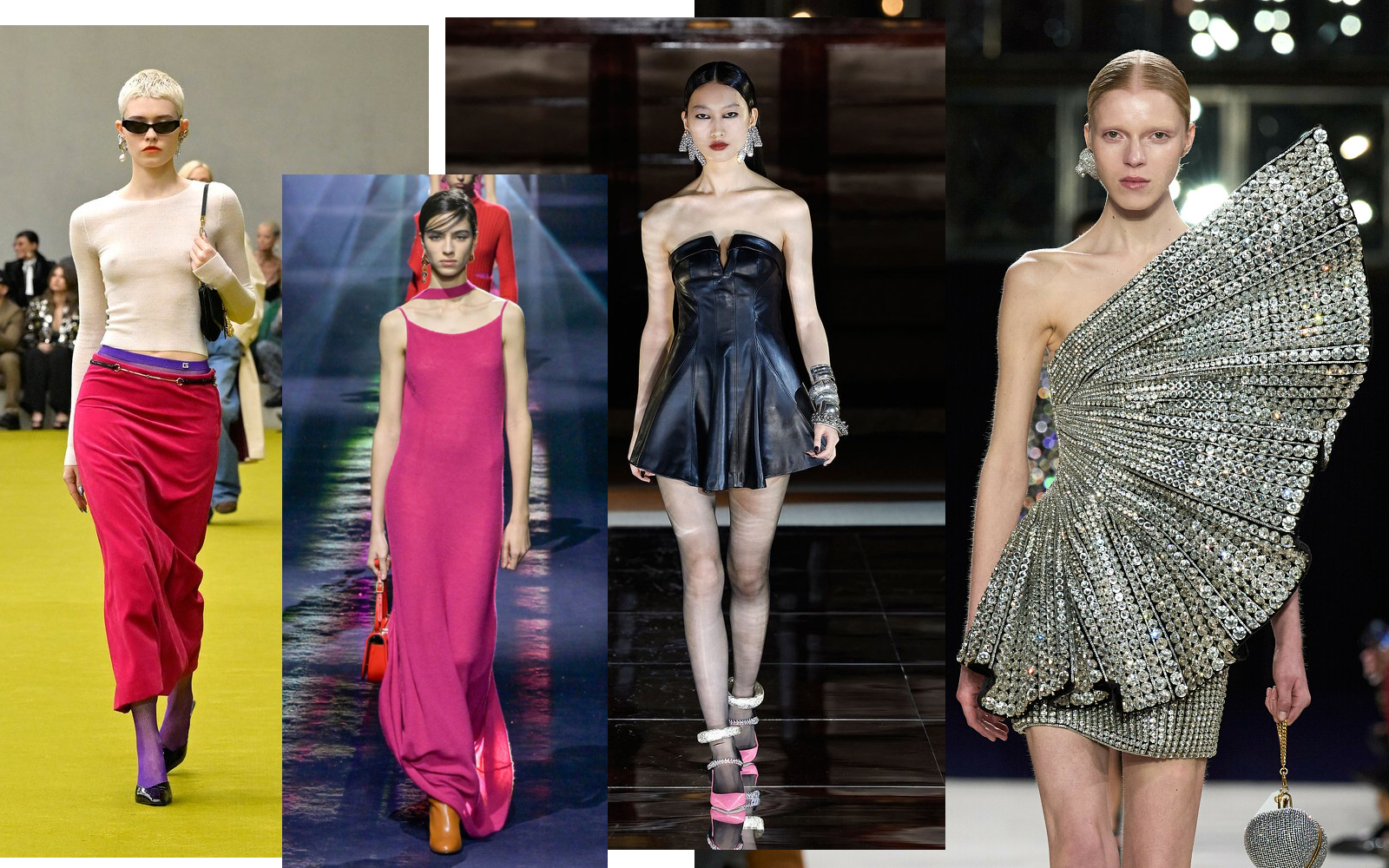 AW23 Fendi, Gucci, Balmain, Prabal Gurung earrings