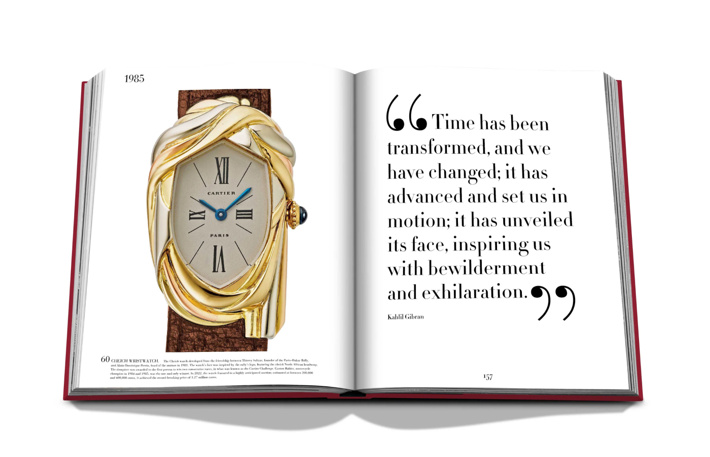  The Cheich watch by Cartier developed in 1981 