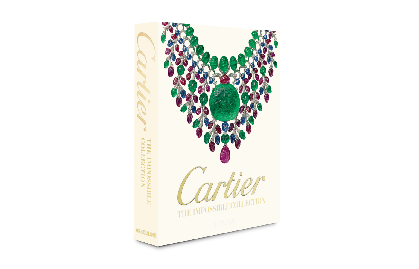 Front cover Cartier The Impossible Collection book, published  by Assouline