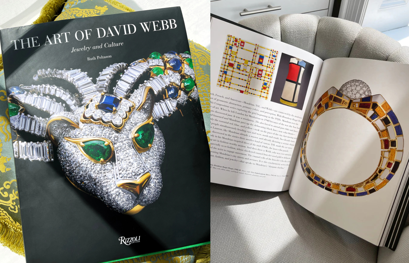 The Art of David Webb, Jewelry & Culture book, written by Ruth Peltason, published by Rizzoli
