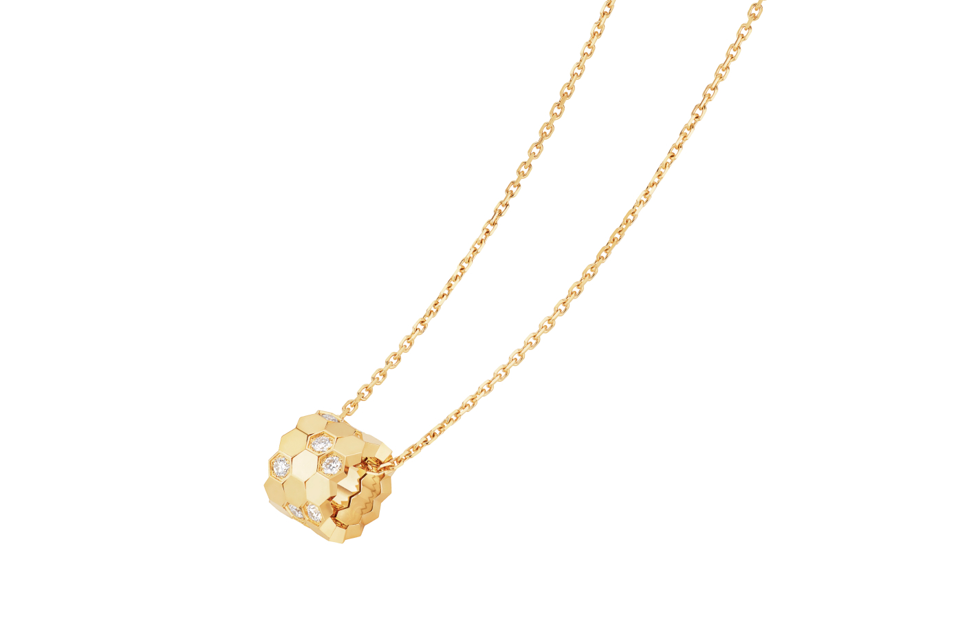  Chaumet Bee My Love pendant necklace in gold and diamond