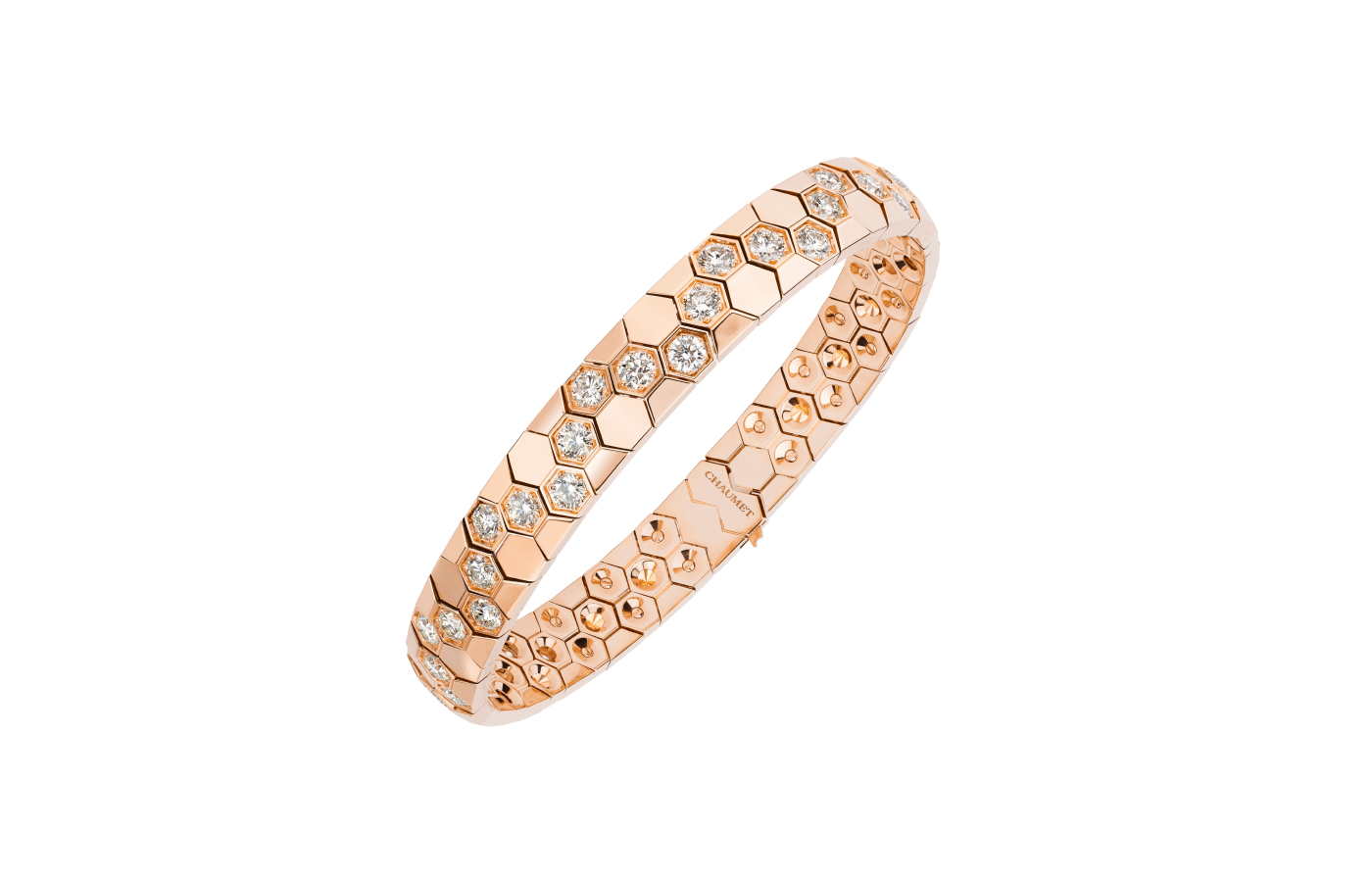  Chaumet Bee My Love bracelet in rose gold and diamond