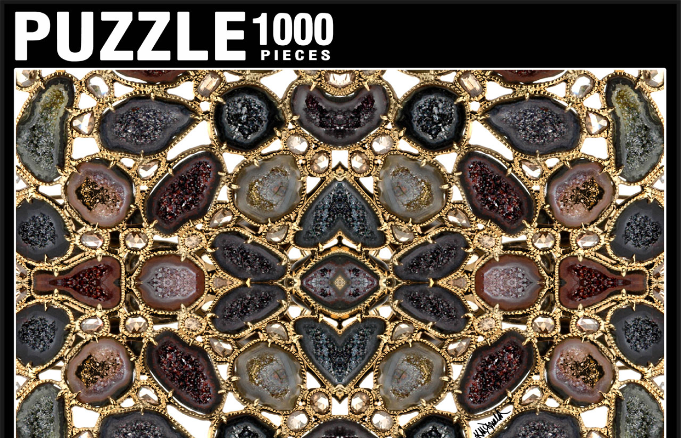 Kimberley McDonald’s Signature KMD Signature Geode Cuff Puzzle