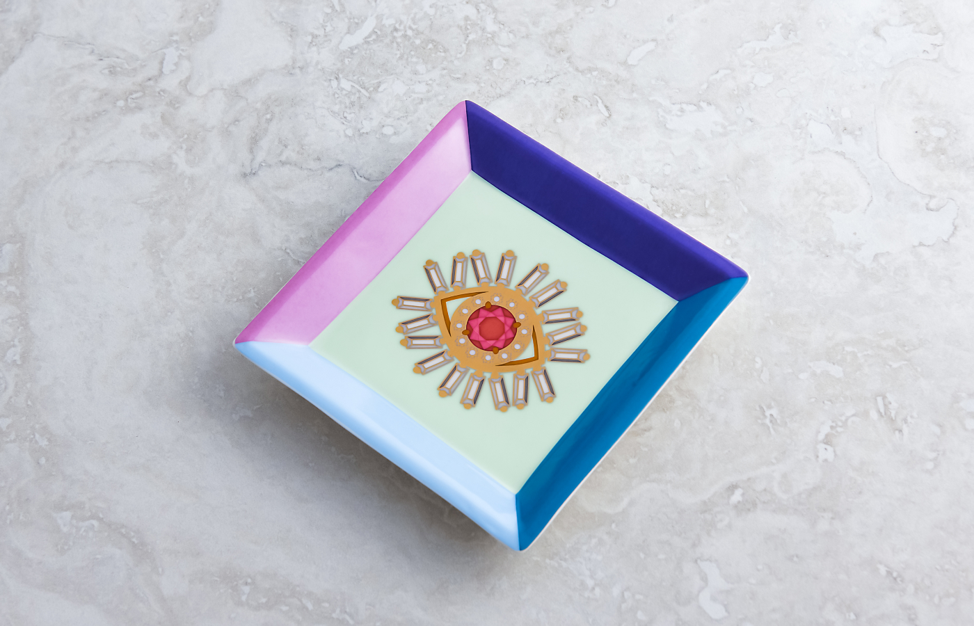  Square Suzanne Kalan X Jonathan Adler Jewellery Trays