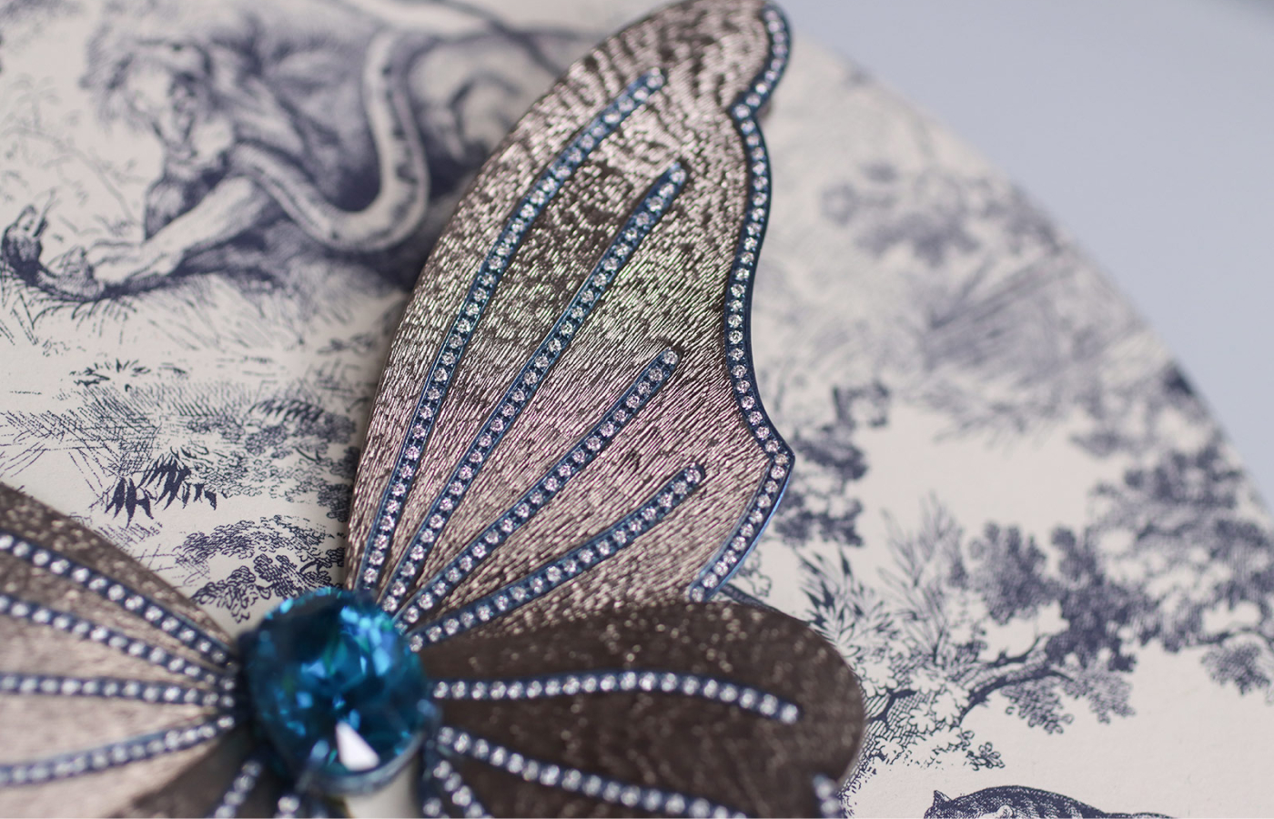 Delicate lines of diamonds add extra dimension to this iconic piece in Katerina Perez's personal jewellery collection