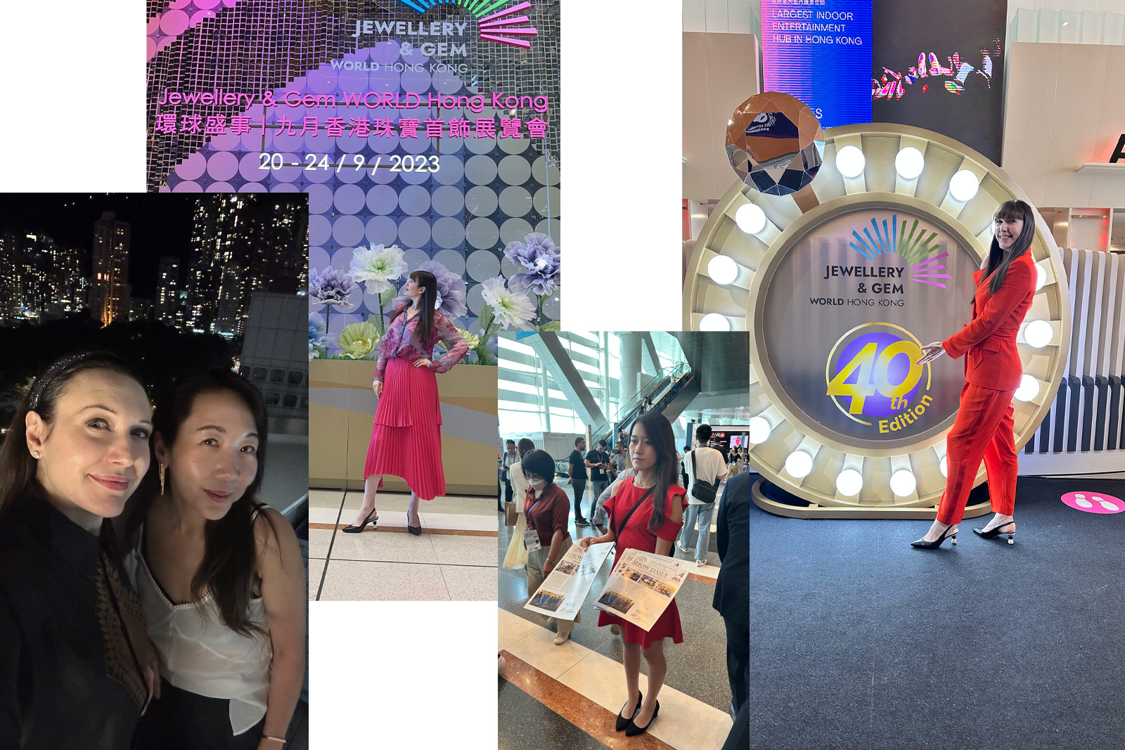 Katerina Perez enjoys a memorable return visit to Jewellery & Gem World Hong Kong in 2023