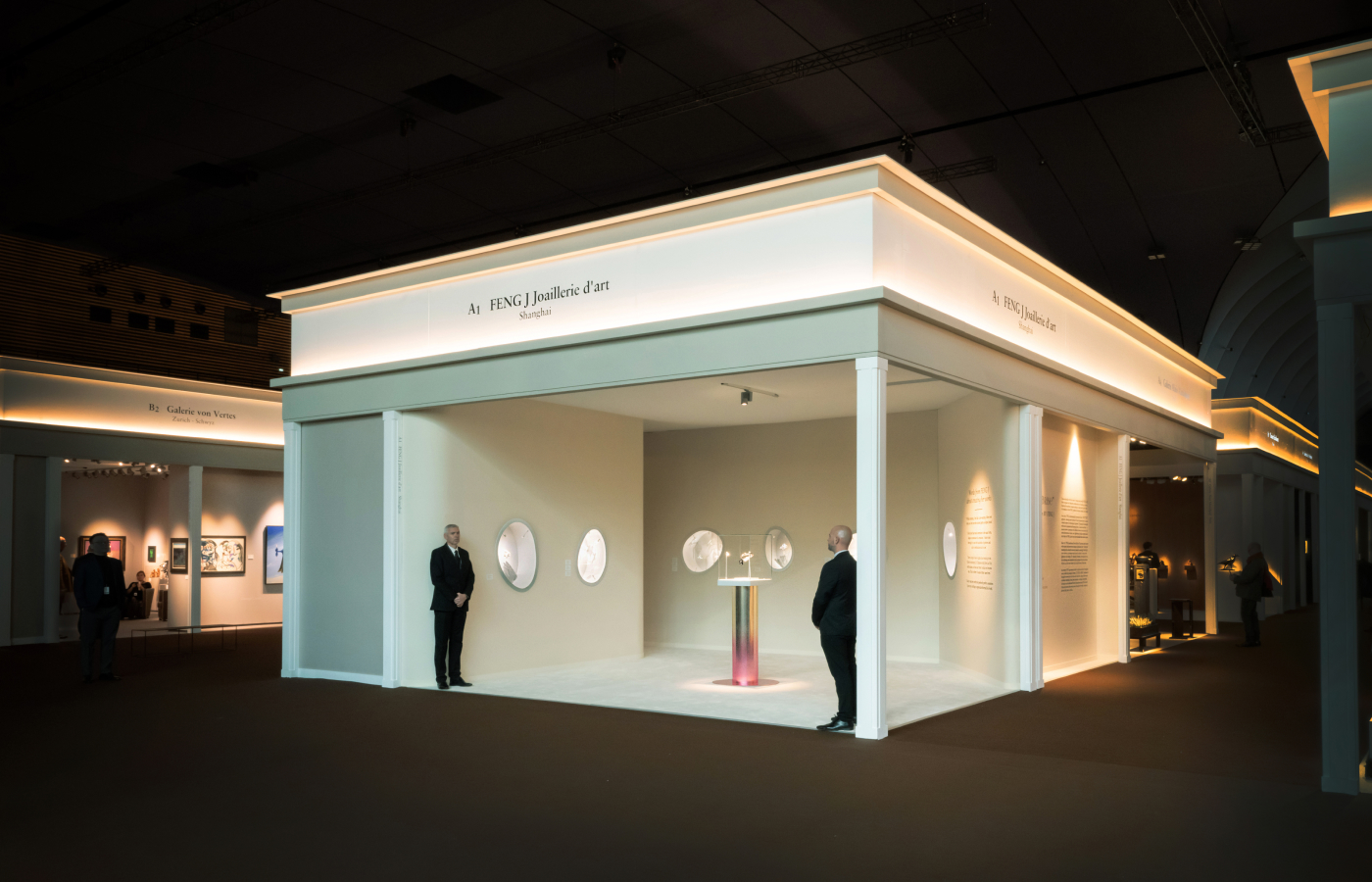 The Feng J exhibition space at FAB Paris in November 2023