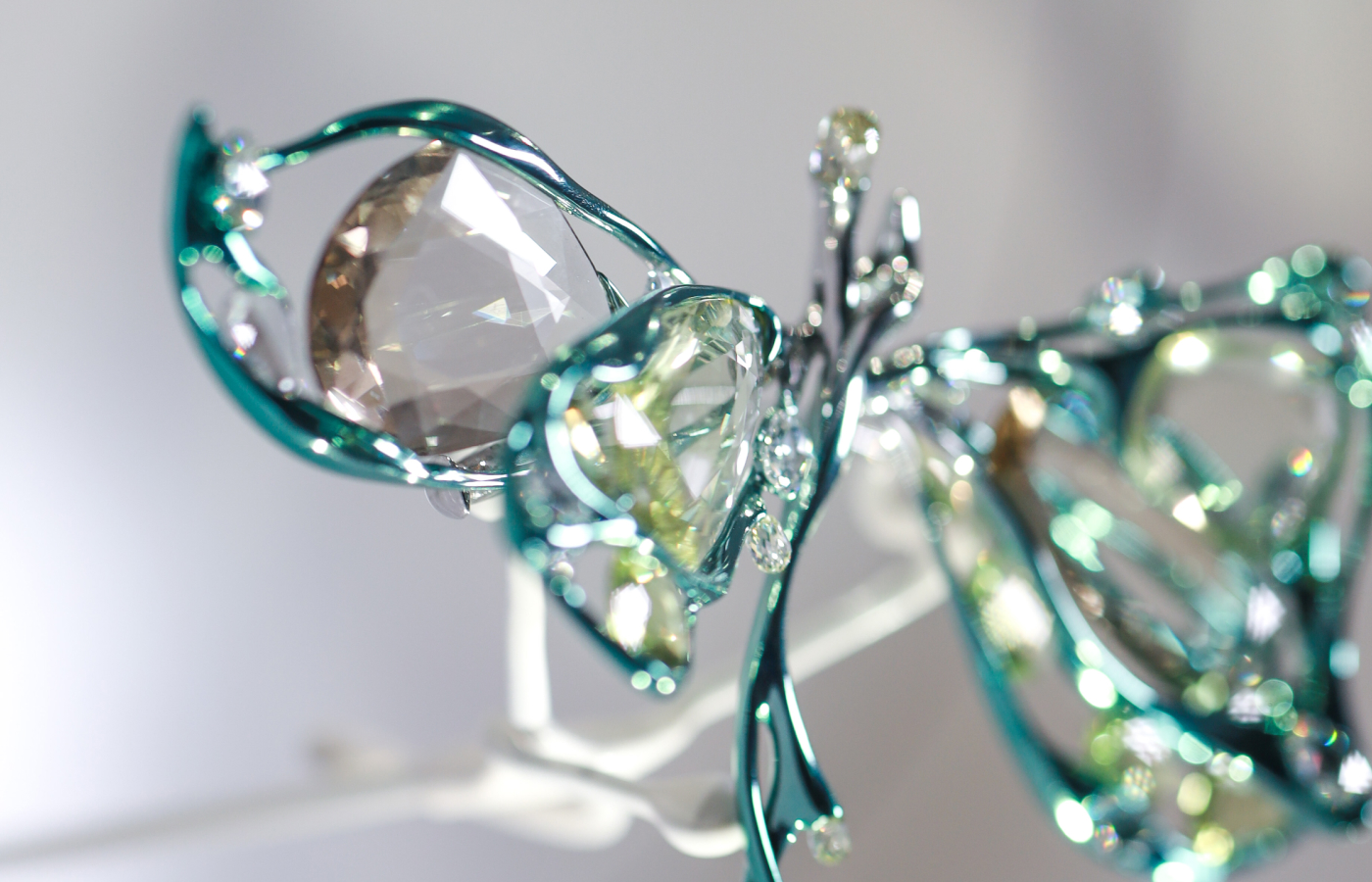  Feng J Watercolor Dragonfly brooch