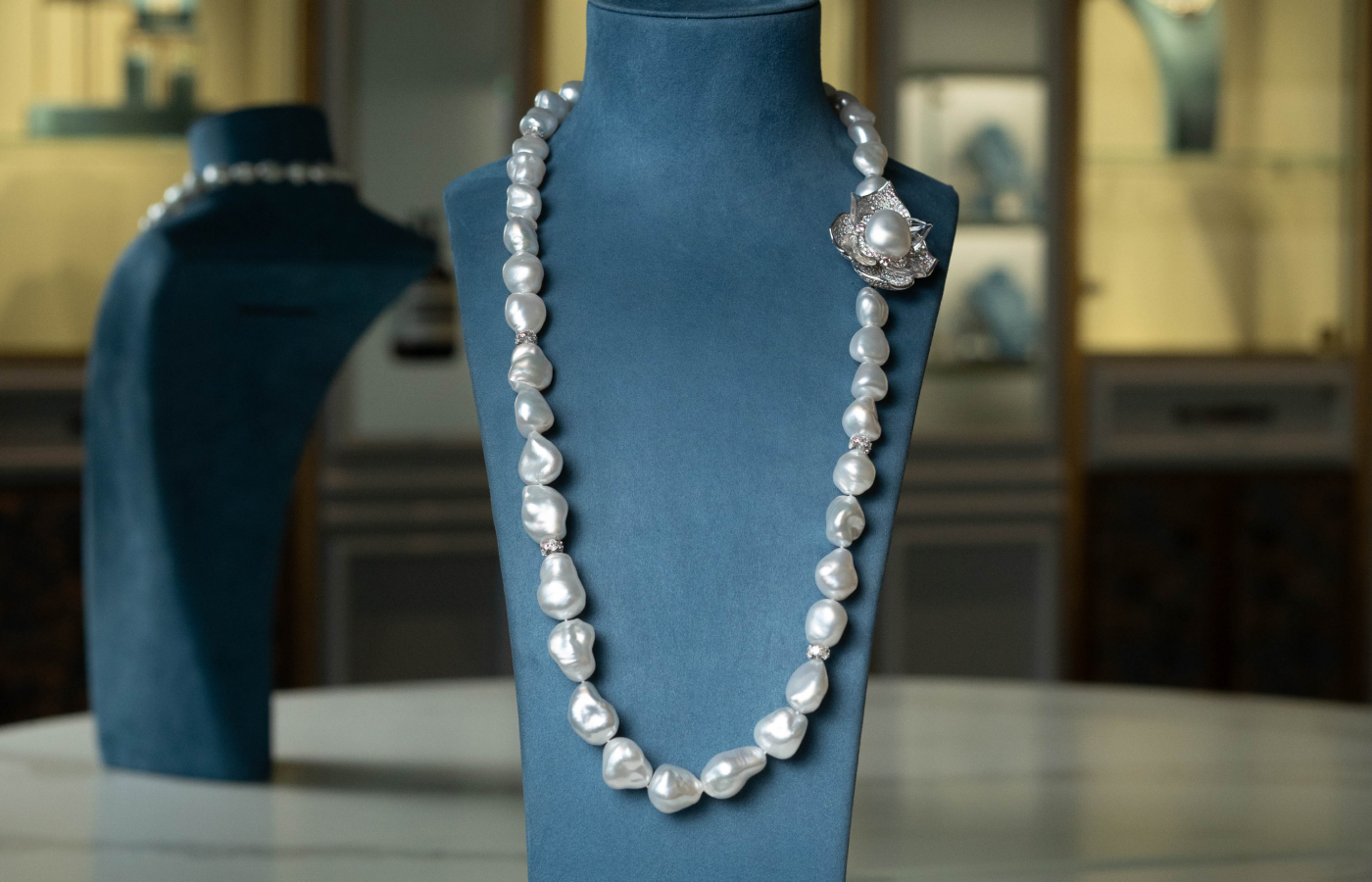 The masterpiece Iluka necklace by Australian jeweller Matthew Ely 