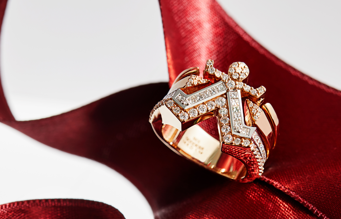 The Unique Show participant Bee Goddess will showcase its fine jewellery creations, such as this Tanit diamond ring, at Luxury St Moritz in February 2024