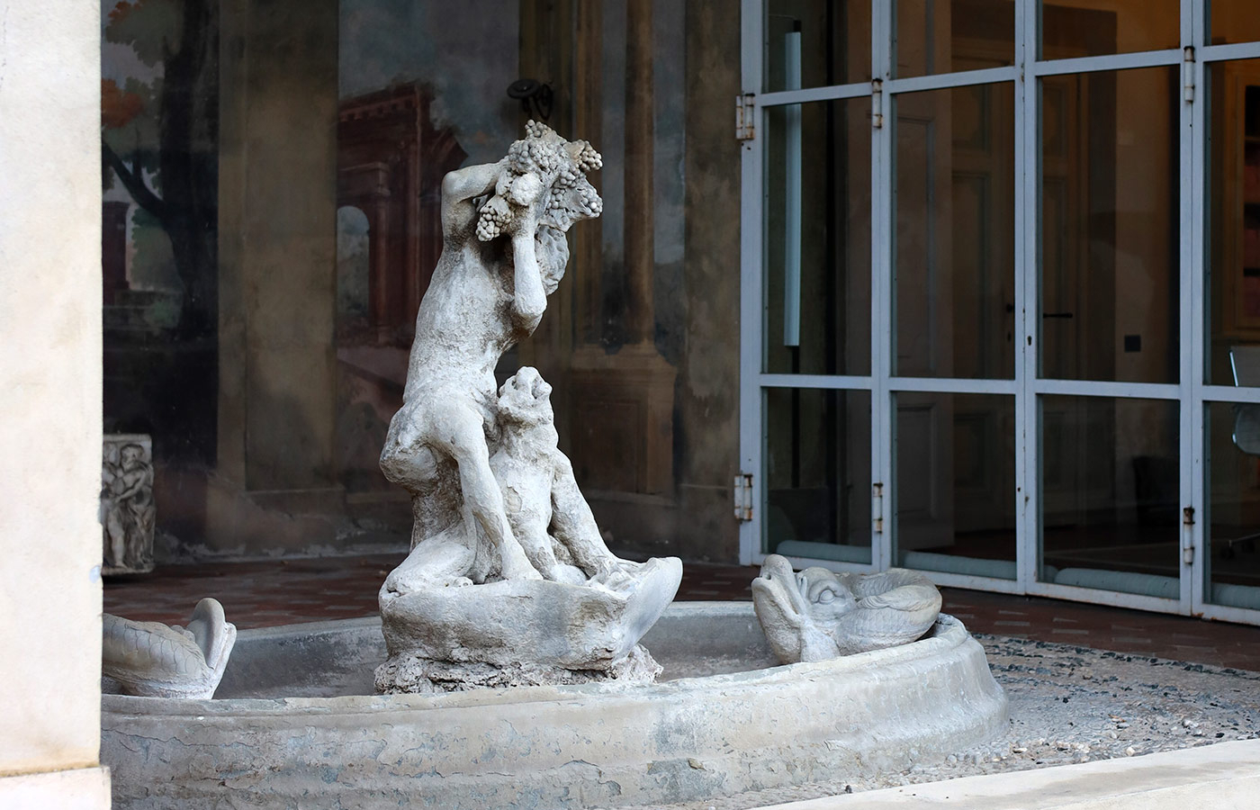  One of many sculptures at Villa Corsi Salviati, which is now occupied by FerriFirenze and its expert team 