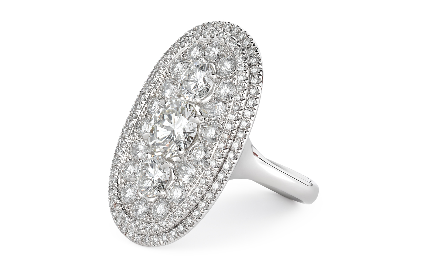 D. Gregory ring in platinum and diamond