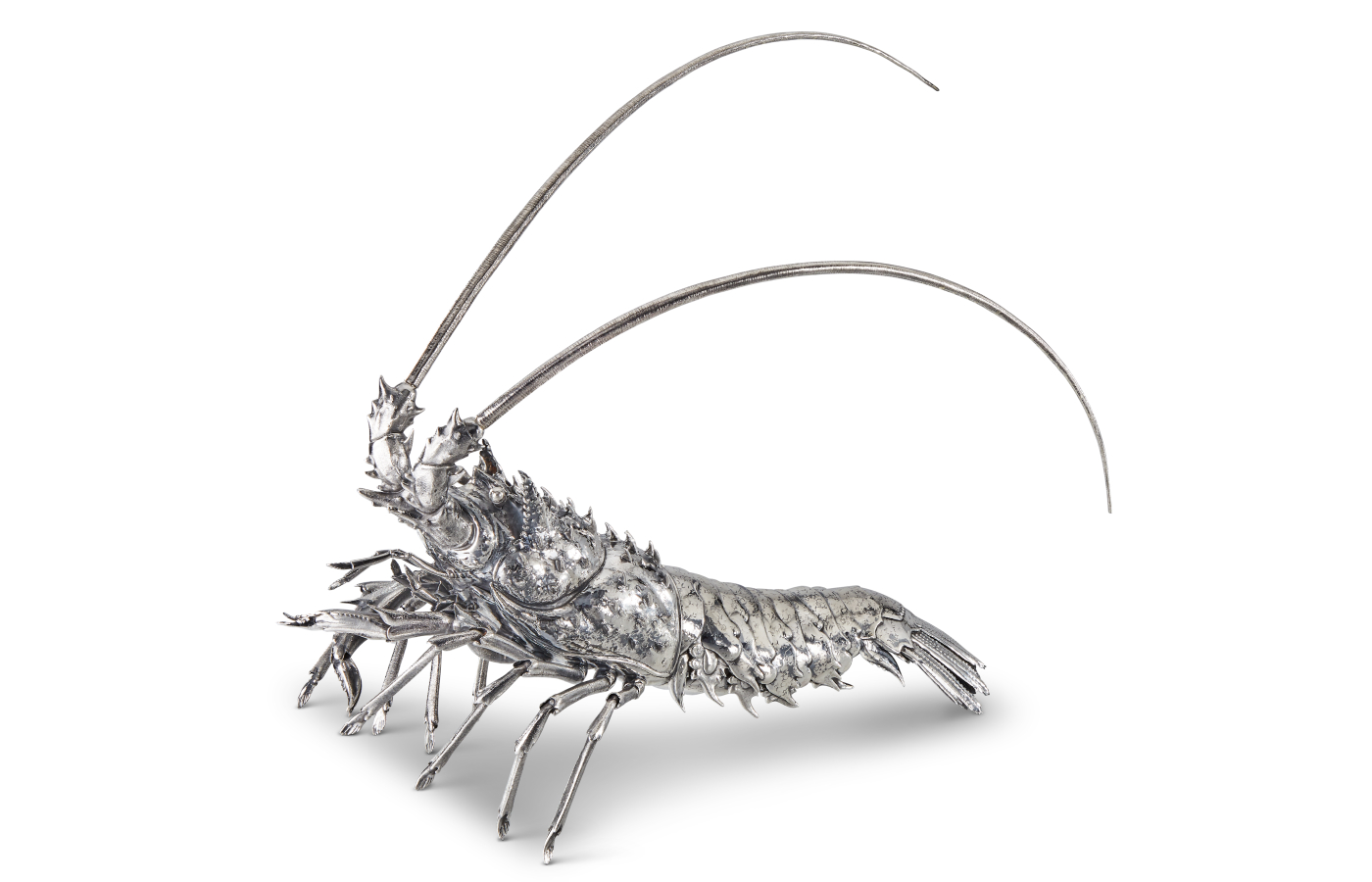 Buccellati decorative silver lobster