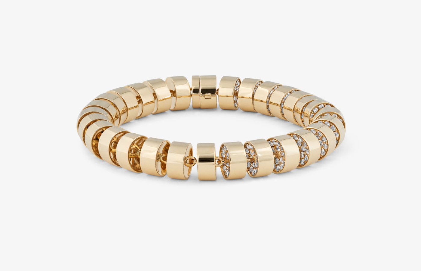  Ina Beissner Spring bracelet in gold and diamond from the Hidden Diamonds collection