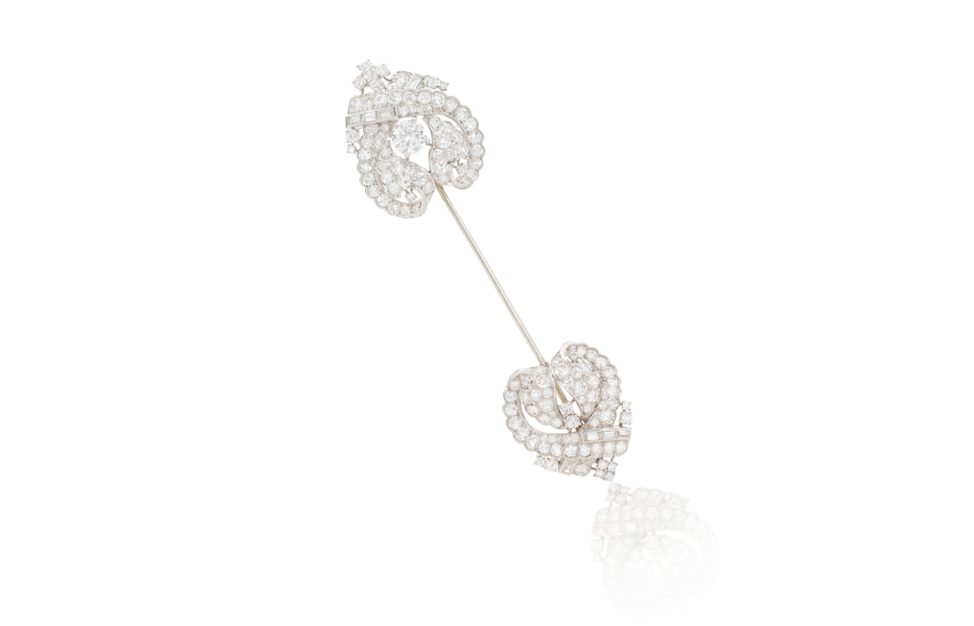  René Boivin ruby, diamond and gold bracelet brooch, circa 1950 (estimate CHF 4,000-6,000), part of the Sotheby’s ‘Iconic Jewels: Her Sense of Style’ auction in May 2024