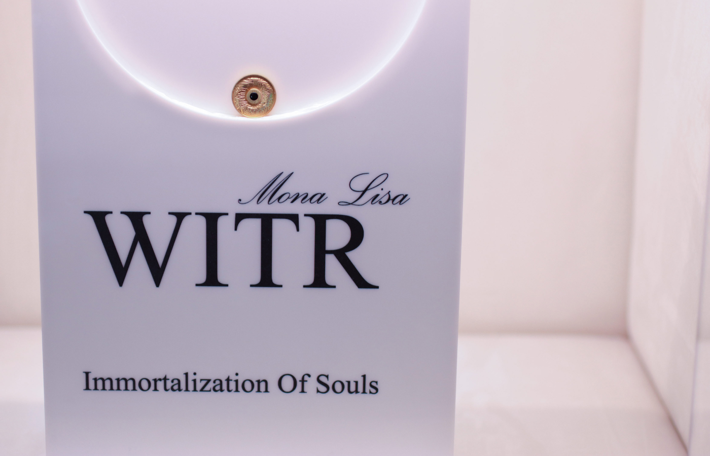 The WITR brand identity is centred on the 'Immortalization of Souls' through unique iris print jewels 