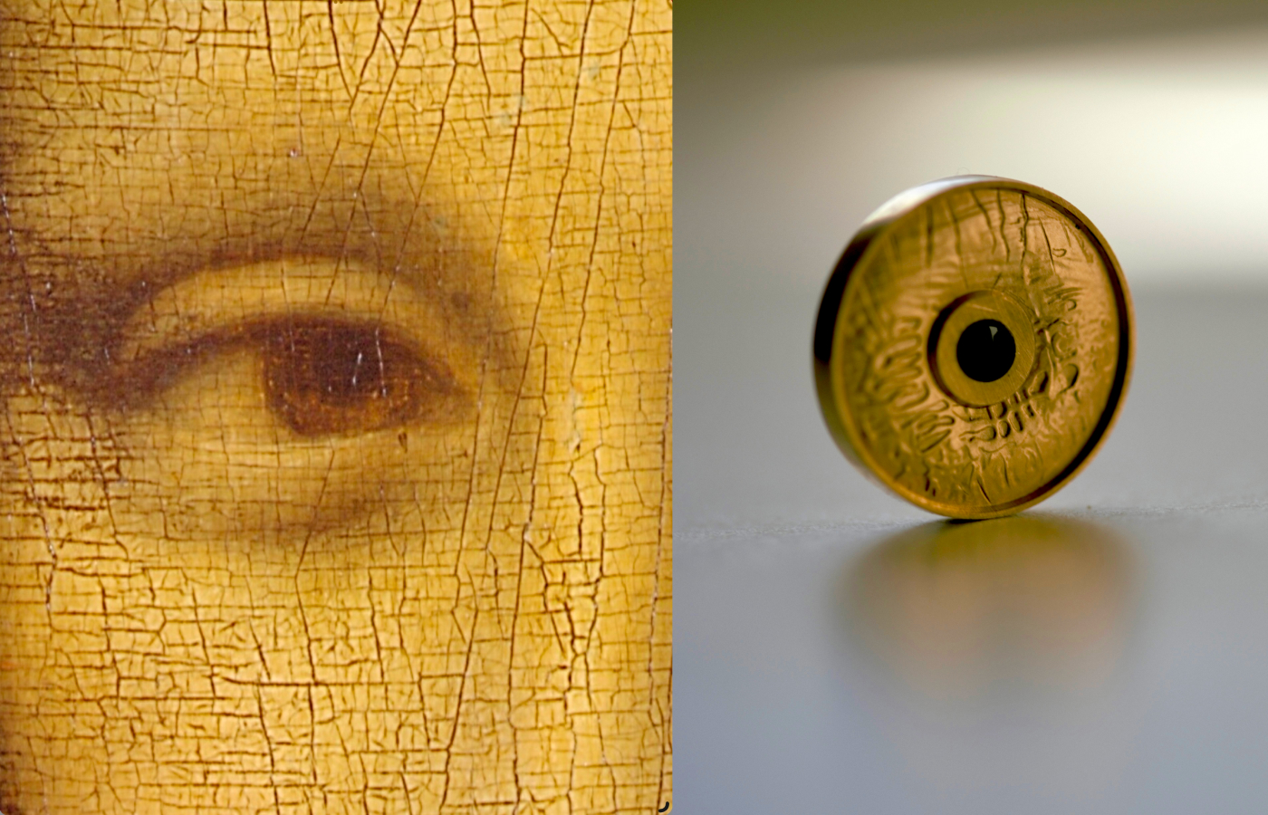  Leonardo da Vinci’s Mona Lisa is the inspiration for the latest WITR iris print jewels