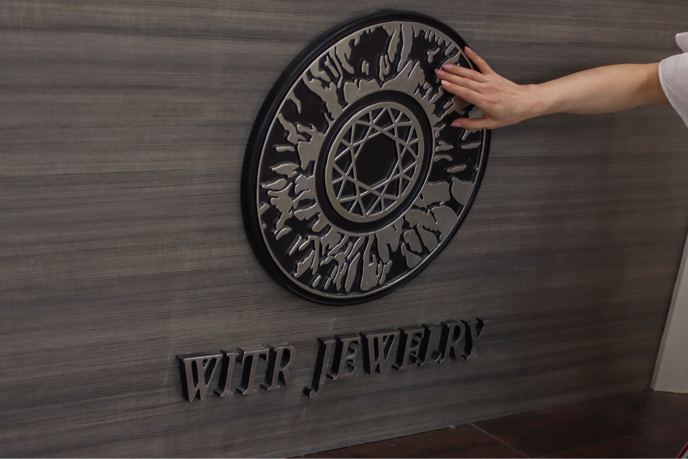  Katerina Perez takes a closer look at the WITR logo, which is inspired by its fascination with eye prints