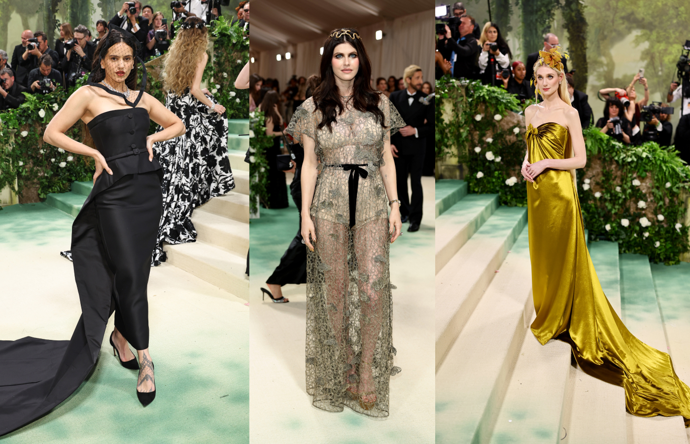  Famous faces wear Dior Joaillerie to the Met Gala 2024, including Rosalia, Alexandra Daddario and Elizabeth Debicki