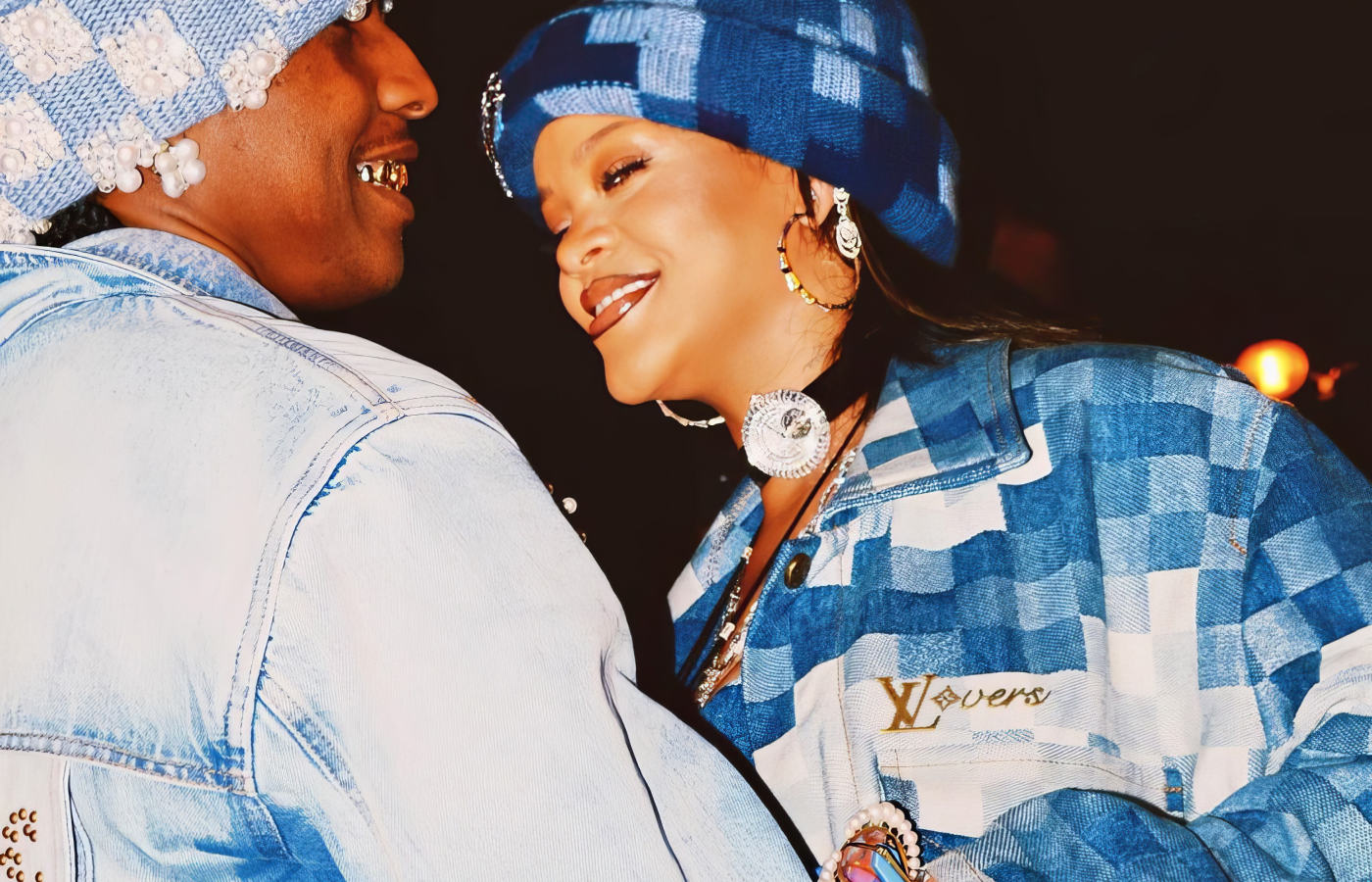  Rihanna wearing the Jacob & Co. Brilliant Flying Tourbillon watch as a choker 