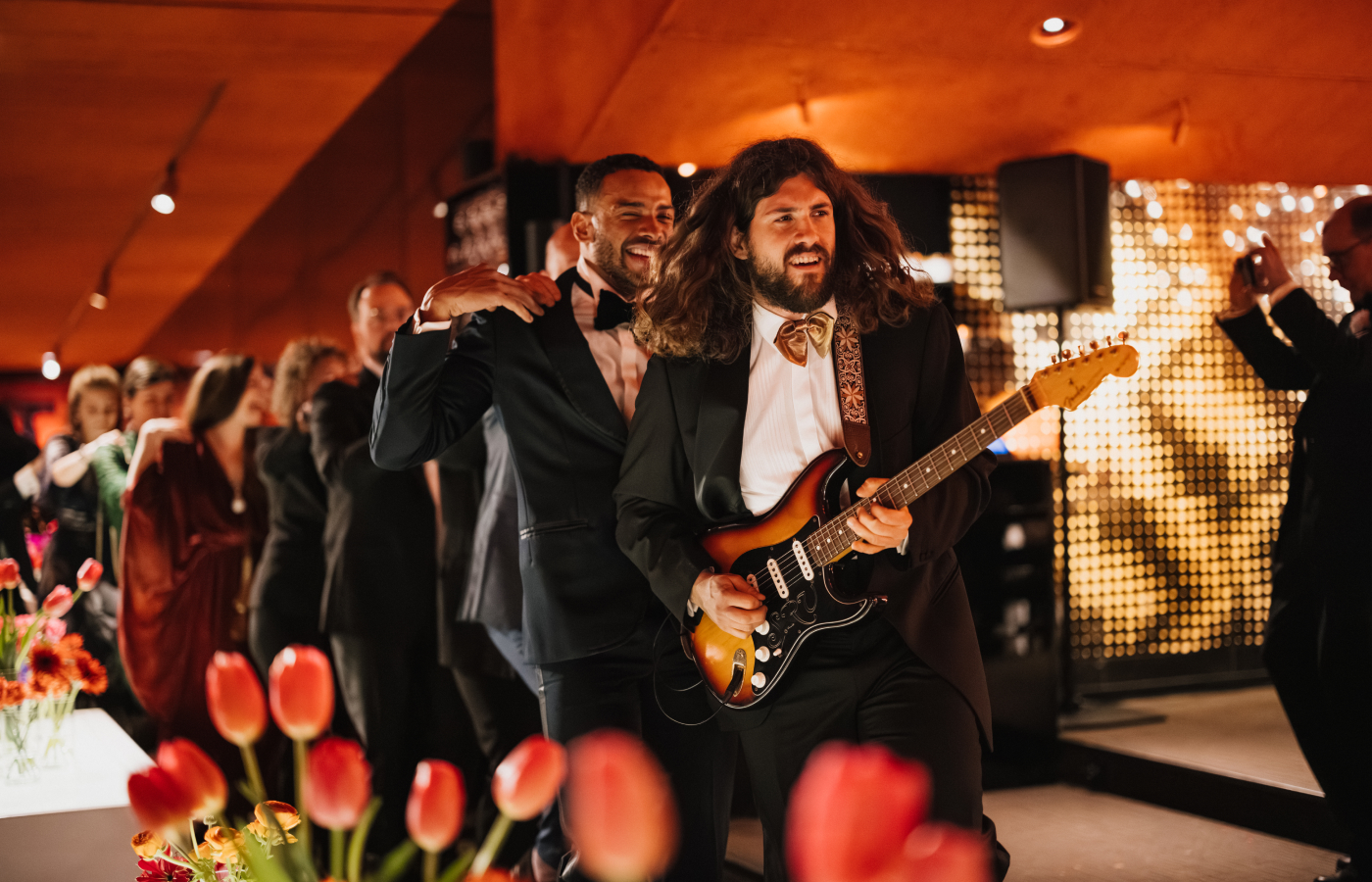  Musicians got guests dancing during a special 50th anniversary dinner at Tantris in Munich to kickstart Inhorgenta 2024