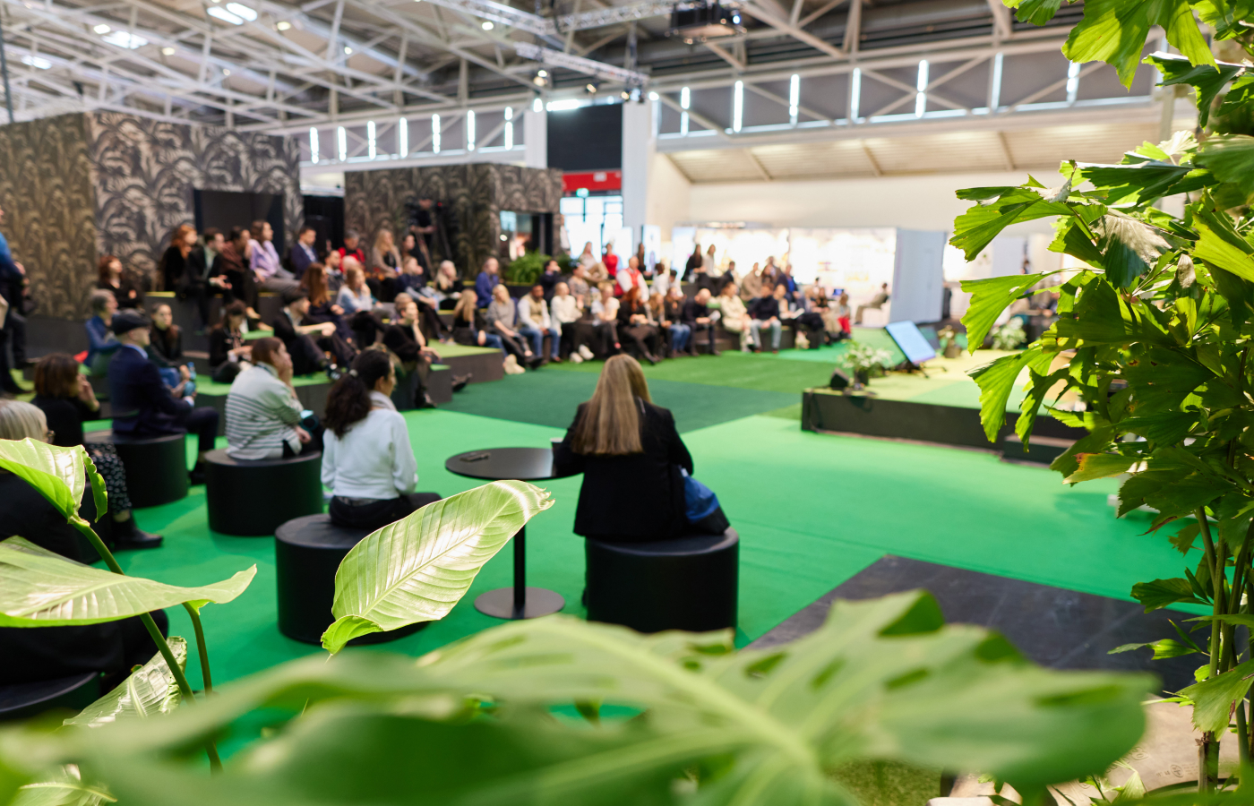  Crowds gathered in an inspiring seminar space at Inhorgenta 2024 ahead of Katerina Perez’s talk on the power of Instagram
