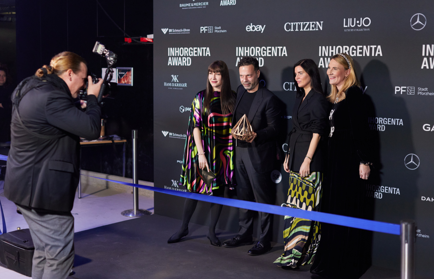  Behind the scenes of the Inhorgenta Awards at SHOWPALAST Munich in February 2024