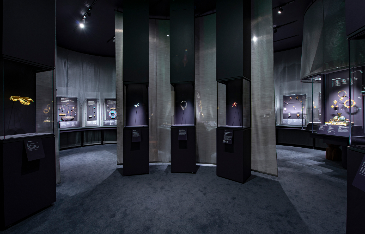 Inside the Beyond Brilliance Exhibit at the Museum of Fine Arts Boston