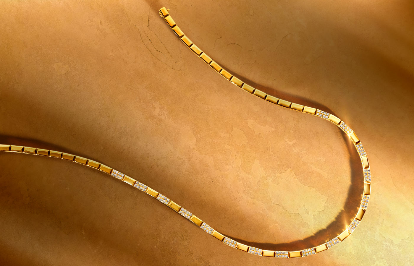 Le Vian® necklace with 2.2 carats of Nude Diamonds™ set in 14K Honey Gold™