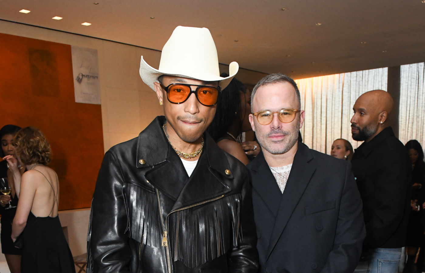 Pharrell Williams and artist Daniel Arsham at the Tiffany Titan launch event in New York City, image courtesy of bfa.com 