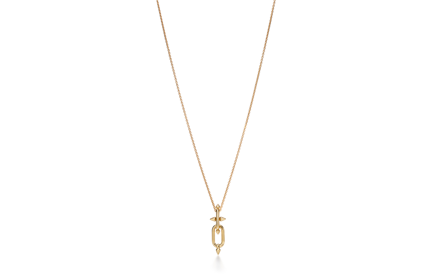  Tiffany Titan by Pharrell Williams pendant in gold and diamonds