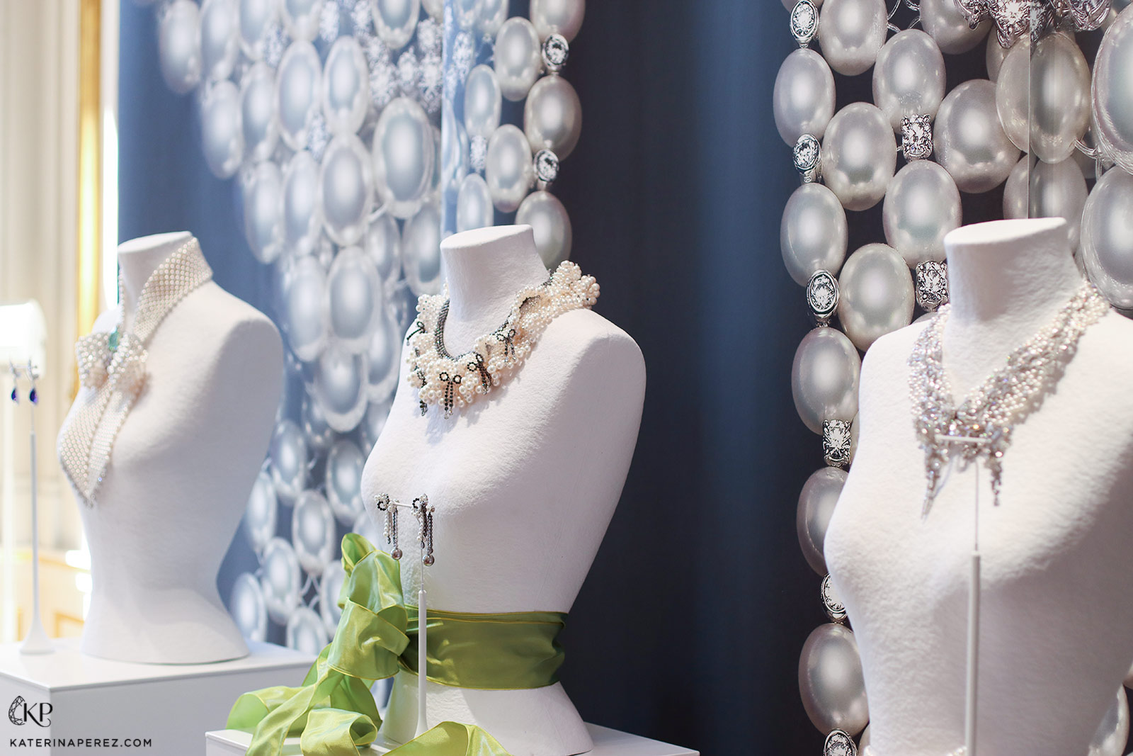 Mikimoto unveiled its new high jewellery collection ‘The Bows’ at the Hôtel d'Évreux in Place Vendôme during Paris Haute Couture Week