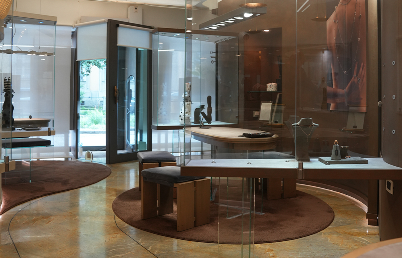  The interior space of the Daverio1933 boutique in Bergamo
