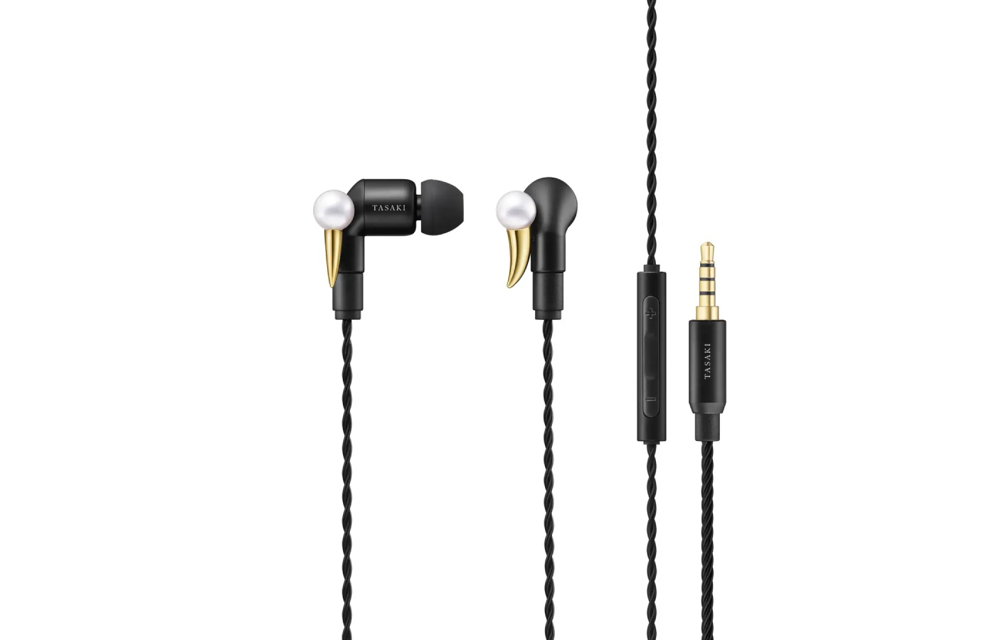  Tasaki earphones with Akoya pearls, from the Danger Fang collection 