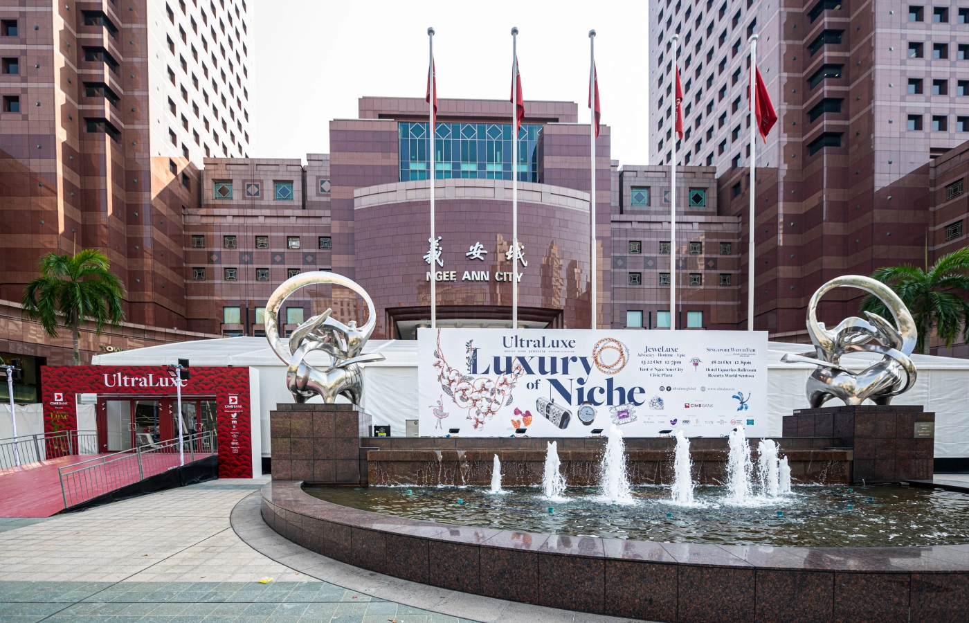 JeweLuxe, part of UltraLuxe, will take place at Singapore’s Ngee Ann City Civic Plaza in October 2024