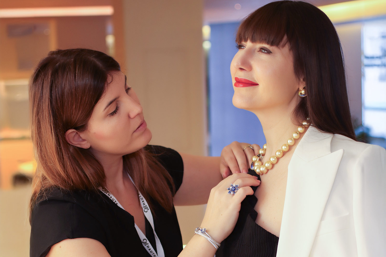SICIS Creative Director Gioia Placuzzi with Katerina Perez