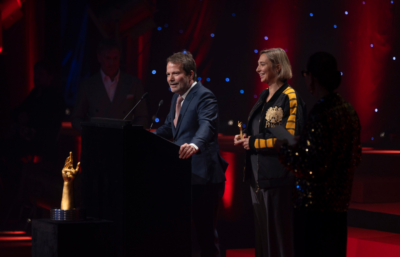  Celebrating excellence in watchmaking at the annual Grand Prix d'Horlogerie de Genève ceremony on November 13, 2024 with the team from Piaget 