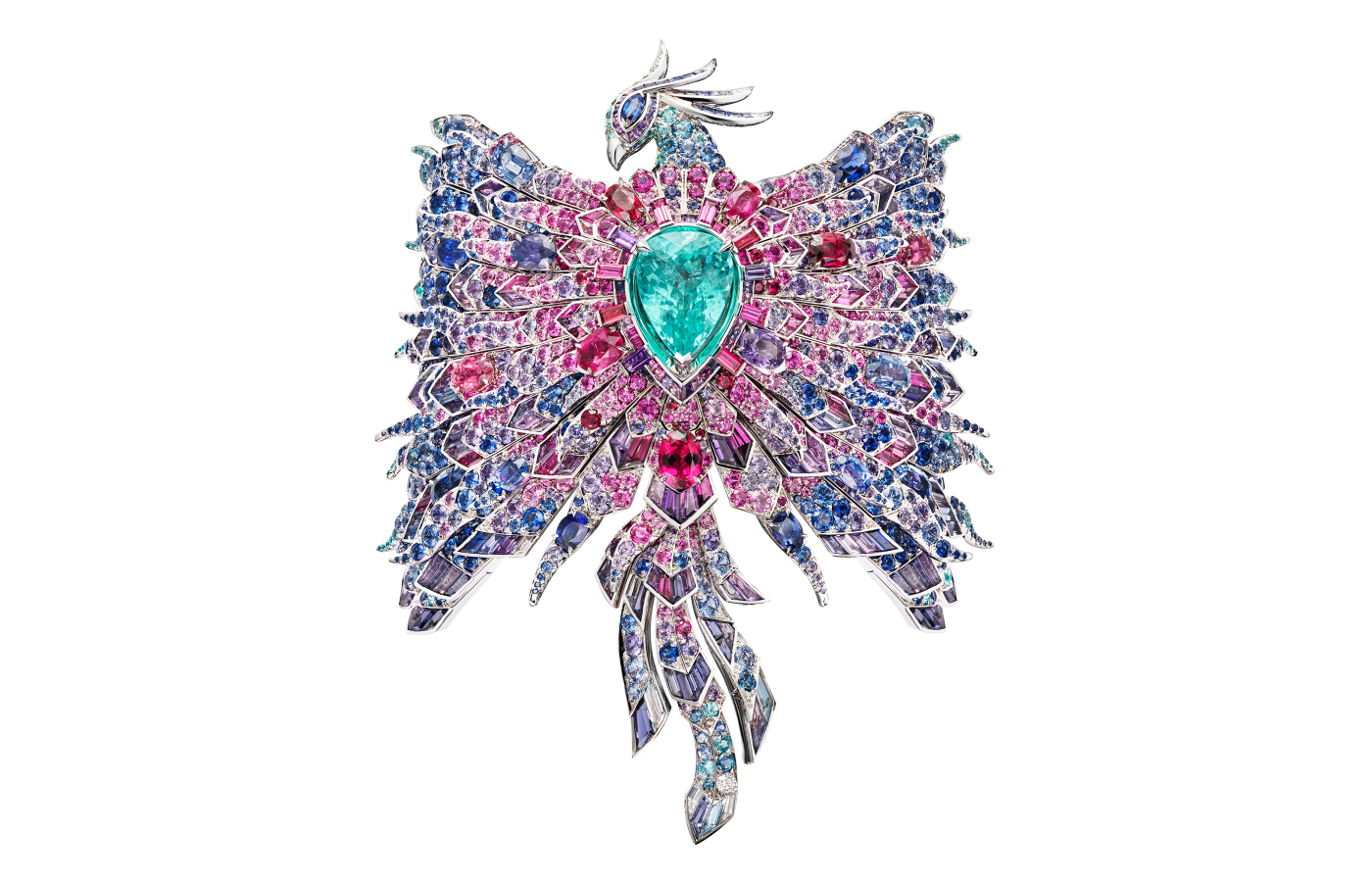 The Bvlgari Fenice high jewellery secret watch from the Aeterna collection was nominated in the GPHG Jewellery Watch category