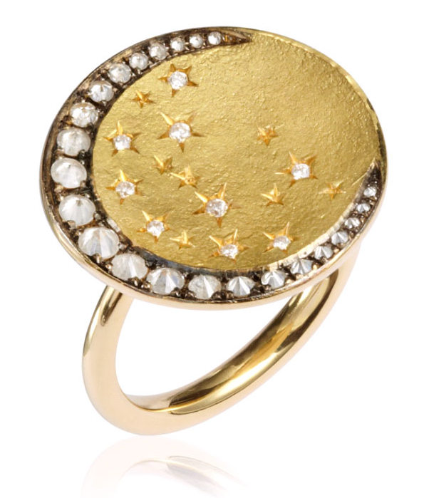 Золотое кольцо с бриллиантами из коллекции Stellar аннушка дукас